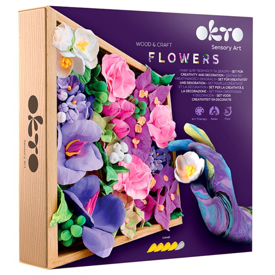 Okto Wood & Craft DIY Flowers Inspiration