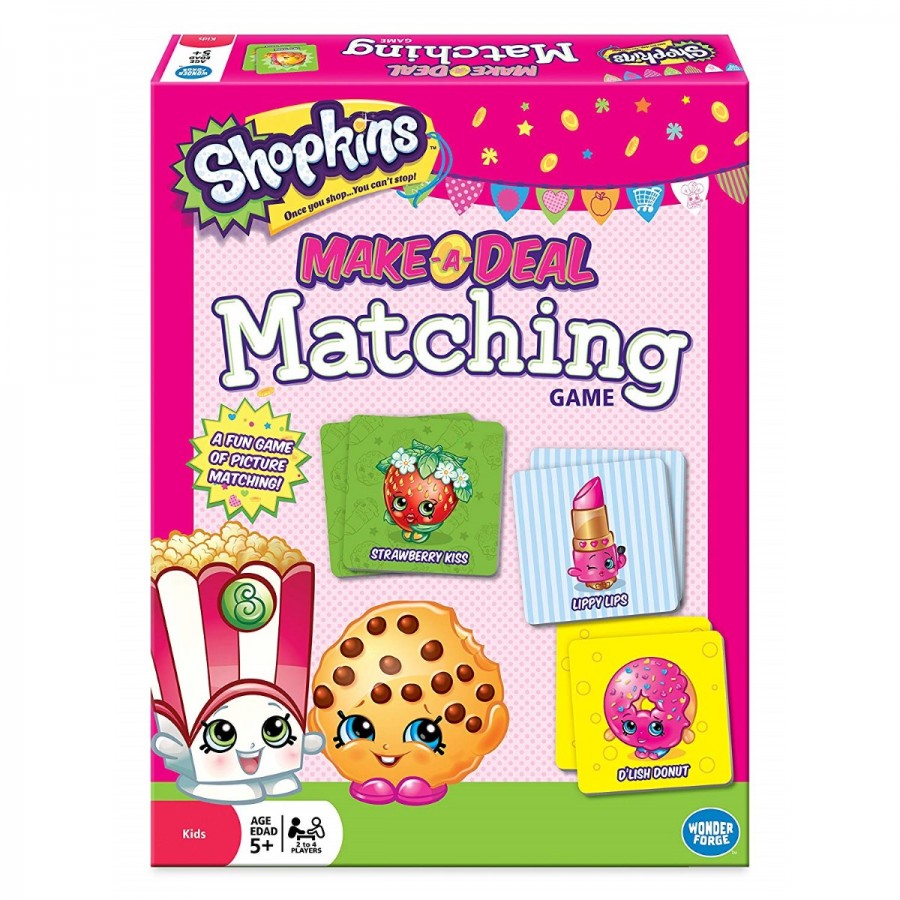 Shopkins Make A Deal Matching Game