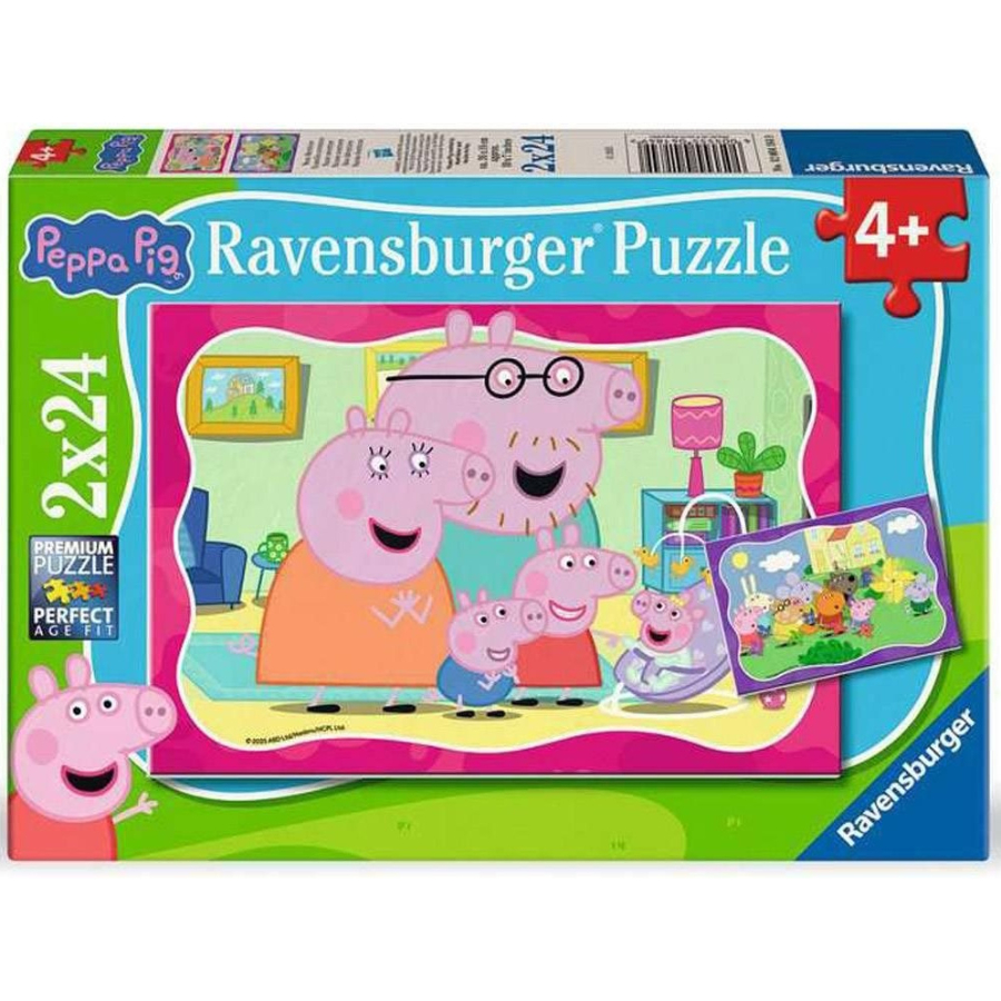 Ravensburger Puzzle 2x24 Piece Peppa Pig