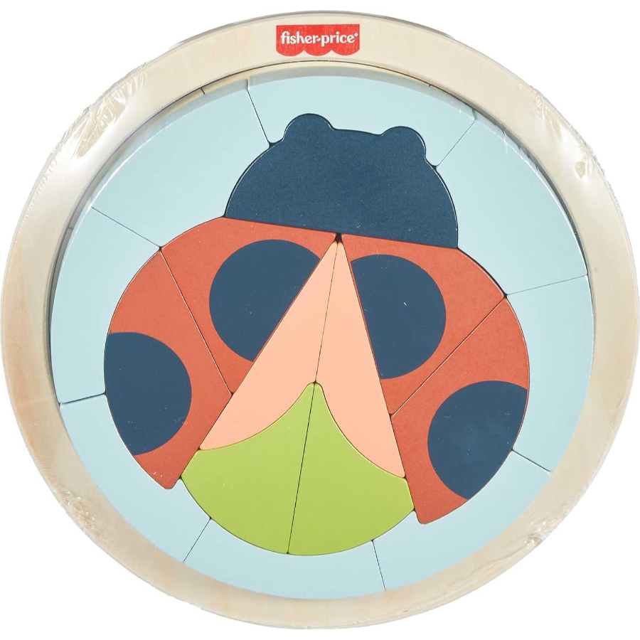 Fisher Price Wooden Lady Bug Puzzle