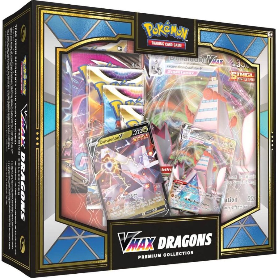 Pokemon TCG VMAX Double Dragon Premium Collection Assorted