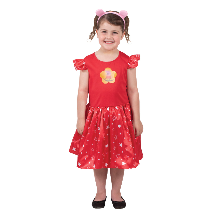 Peppa Pig Kids Dress Up Costume Size 3-5