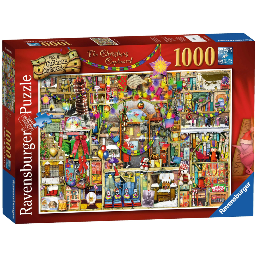 Ravensburger Puzzle 1000 Piece Christmas Cupboard SF