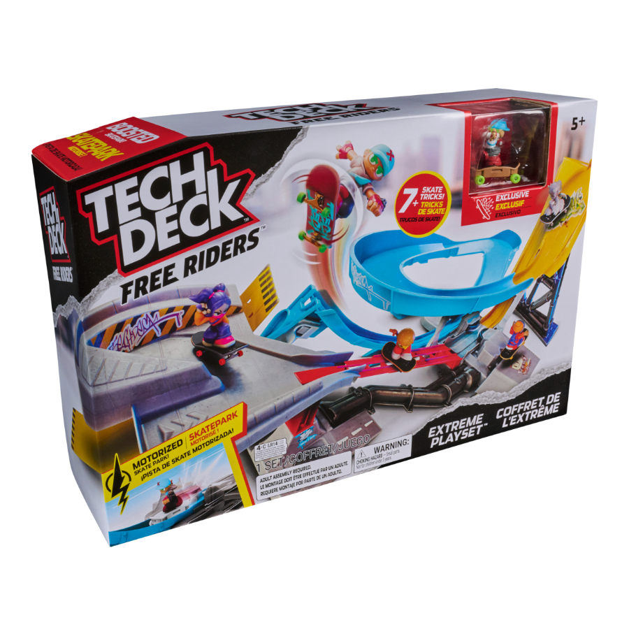 Tech Deck Free Riders Extreme Playset