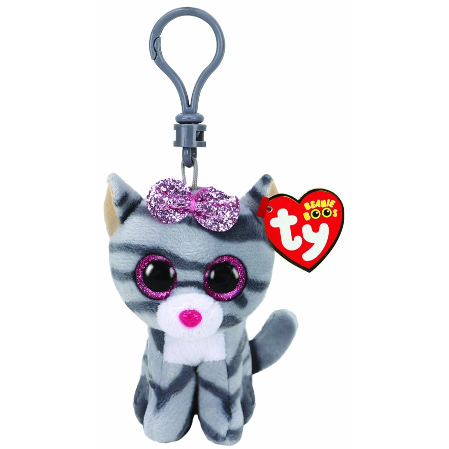 Beanie Boos Clips Kiki Grey Cat