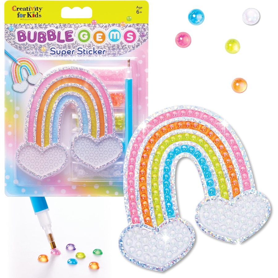 Faber Castell Creativity For Kids Bubble Gems Craft Rainbow