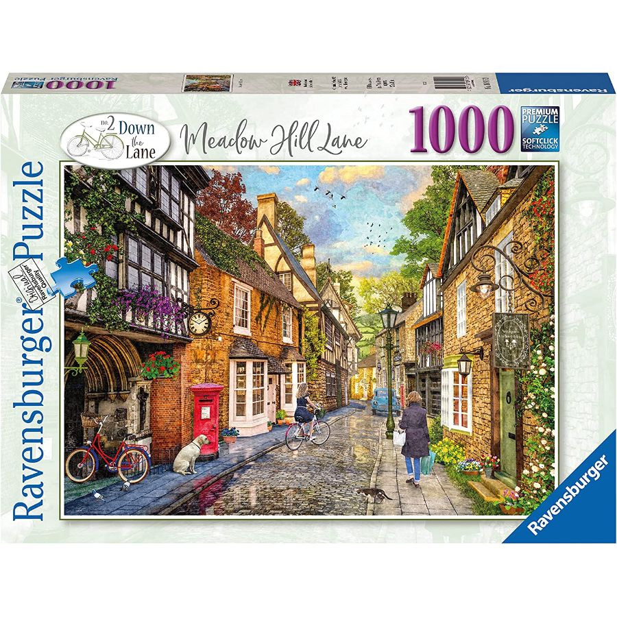 Ravensburger Puzzle 1000 Piece Meadow Hill Lane No 2