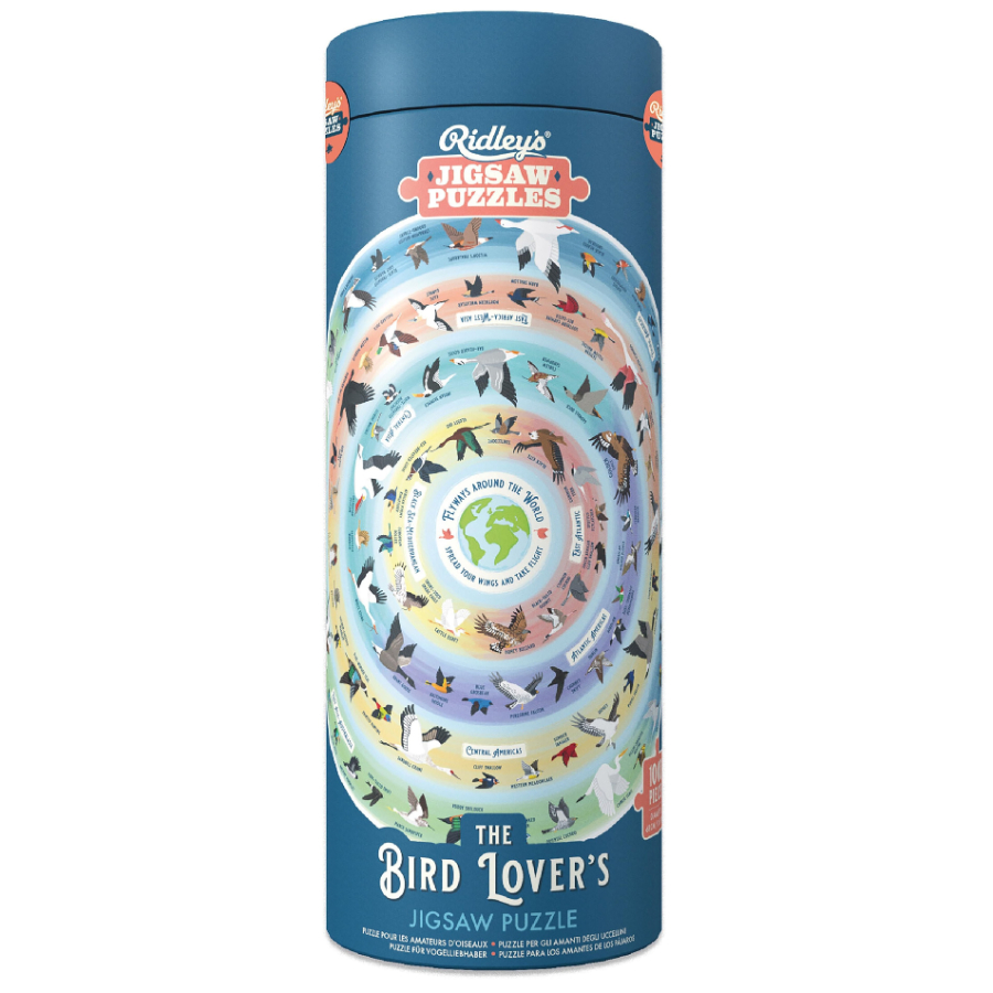 Ridleys Bird Lovers 1000 Piece Puzzle