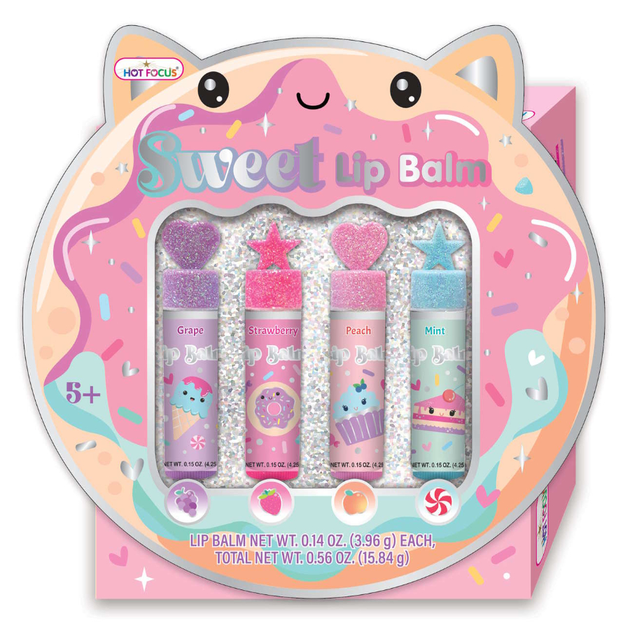 Sweet Lip Balm 4 Pack