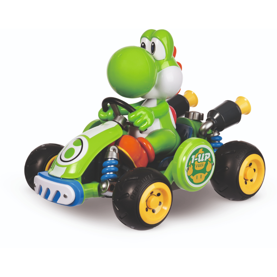 Carrera Radio Control 1:18 Scale Mario Kart Yoshi 2.4 GHz With USB Charging