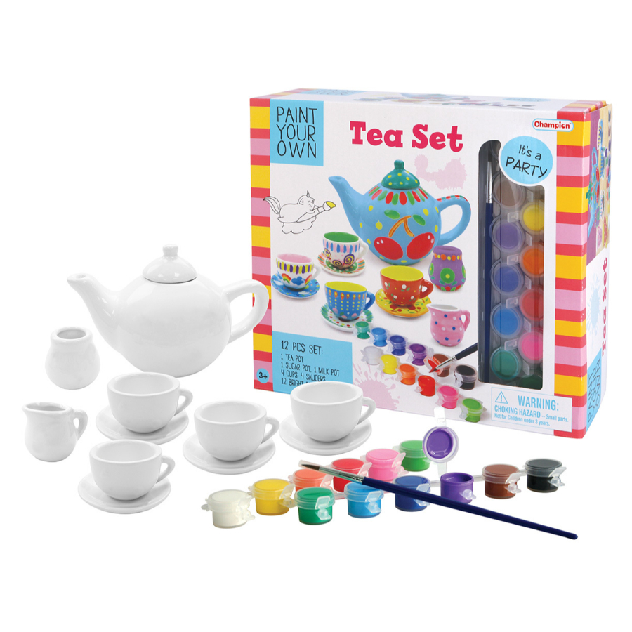 Paint Your Own Tea Set Craft Kit