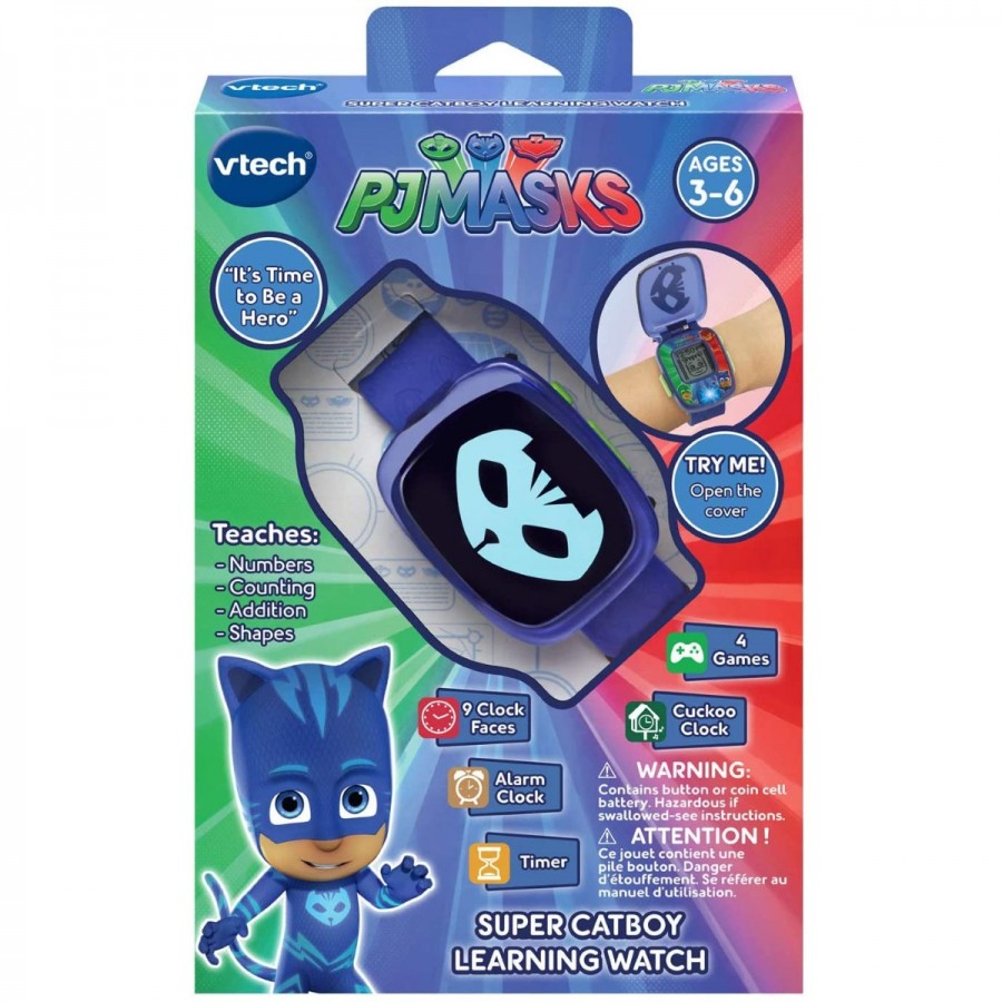 VTech PJ Masks Super Catboy Learning Watch