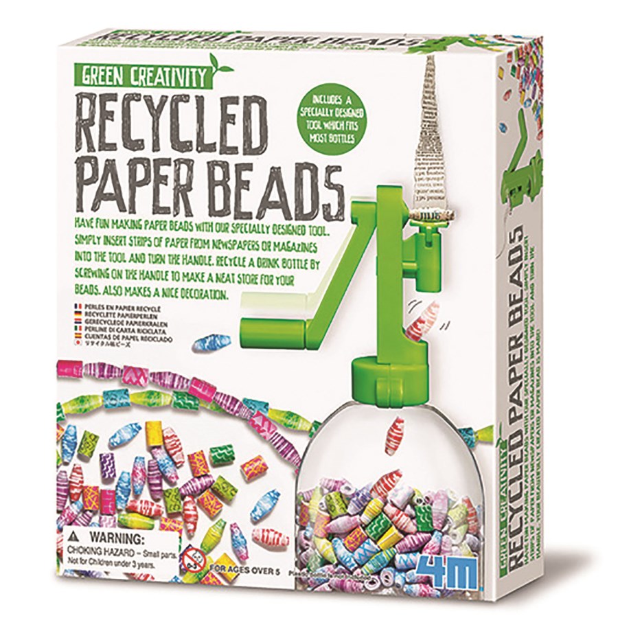 Green Creativity Recycled Paper Beads
