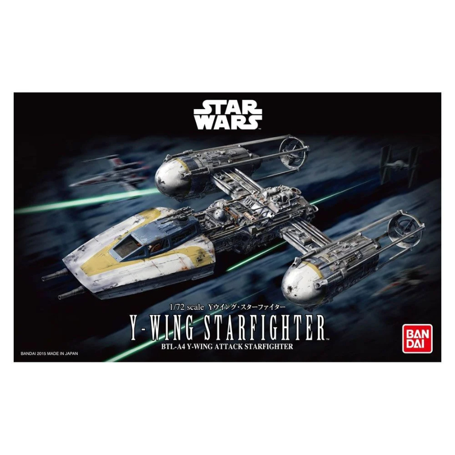 Star Wars Model Kit 1:72 Y-Wing Starfighter