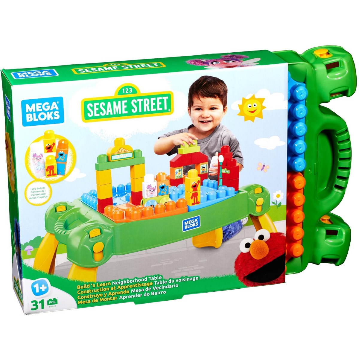 Mega Bloks Sesame Street Build Learn Table Toys Casey s Toys