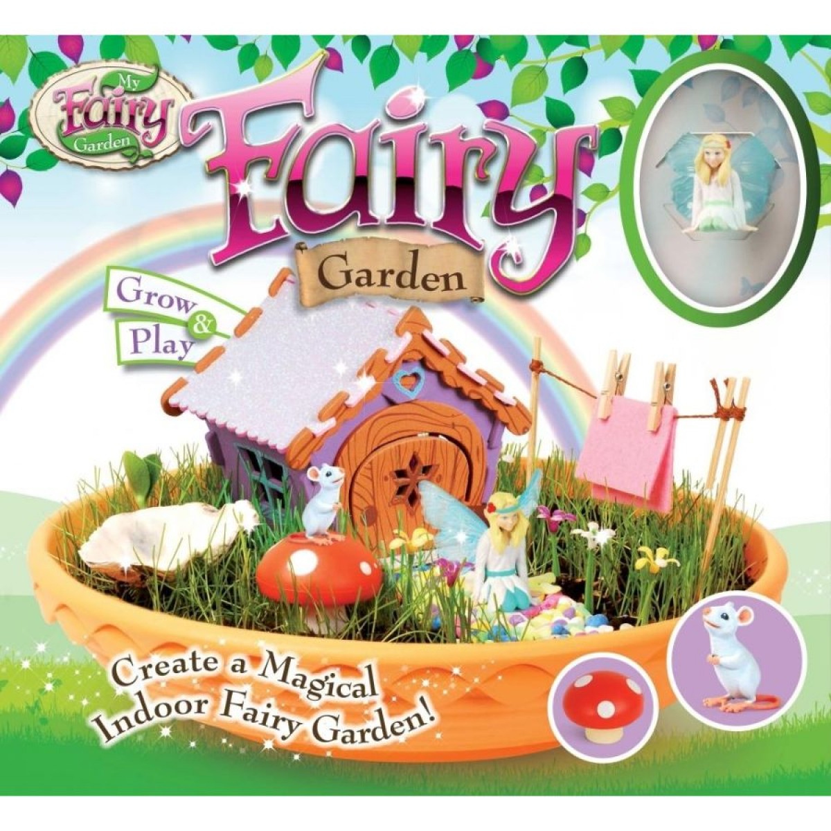 Fairy garden hotsell toy set