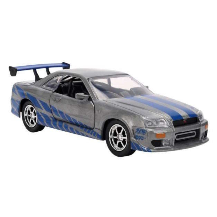 Jada Diecast 1:32 Fast & Furious Nissan Skyline GT-R BNR34 Colour Brush