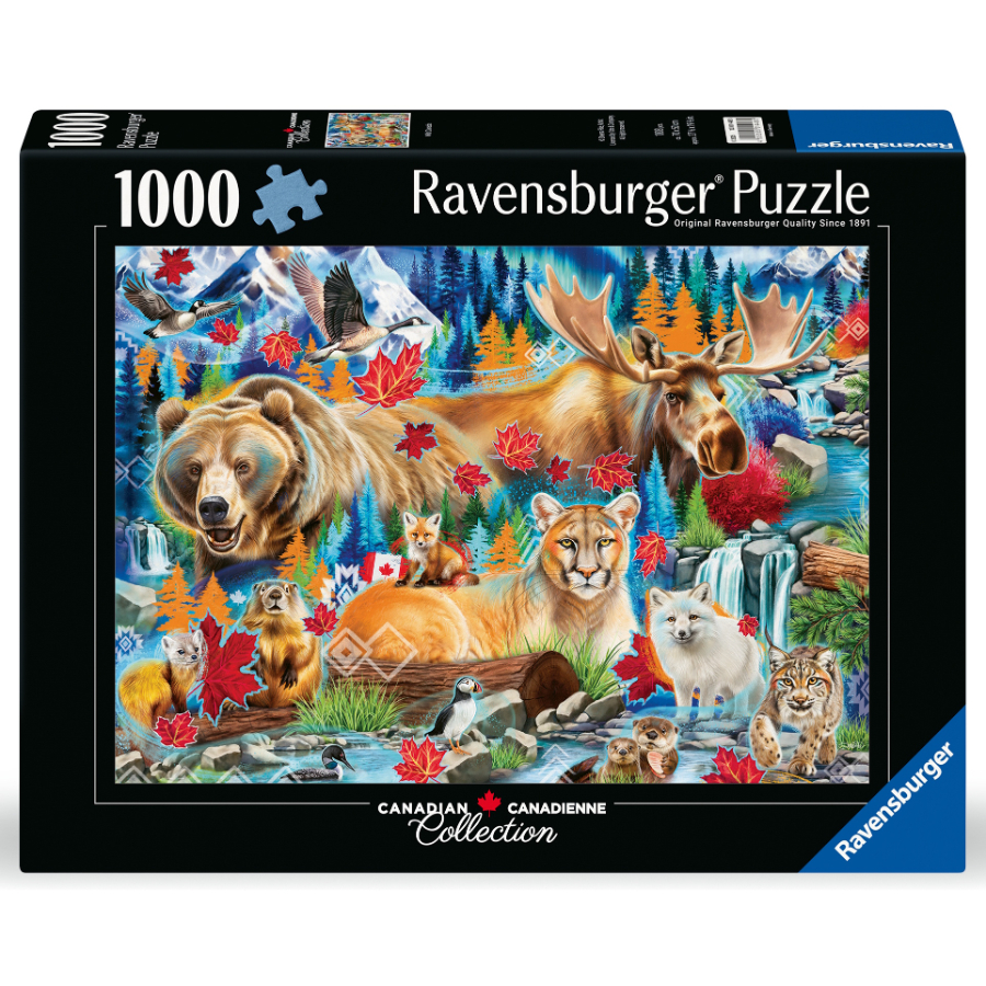 Ravensburger Puzzle 1000 Piece Wild Canada