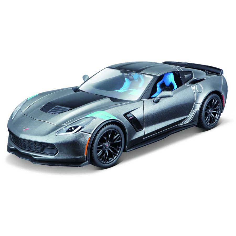 Maisto Diecast 1:24 Kit 2017 Chevrolet Corvette Grand Sport Assorted