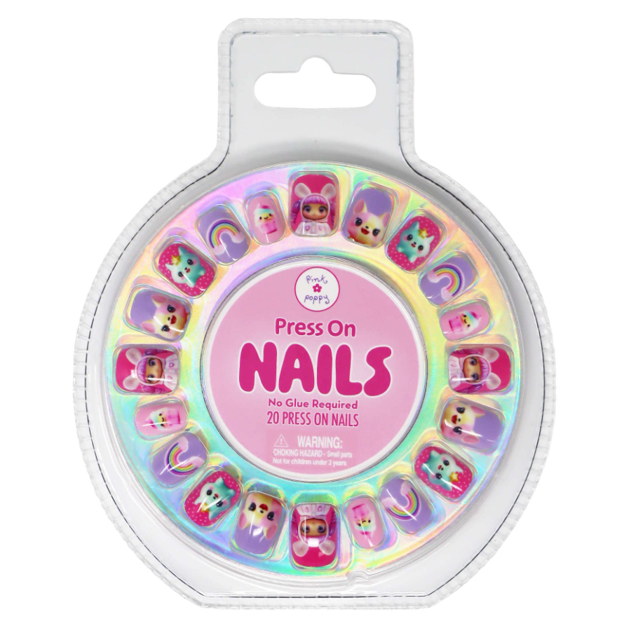 Press On Nails Sparkle Pop