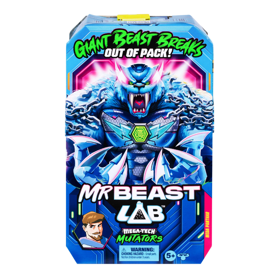 Mr Beast Lab Mutators Series 4 Mega Mutator Panther
