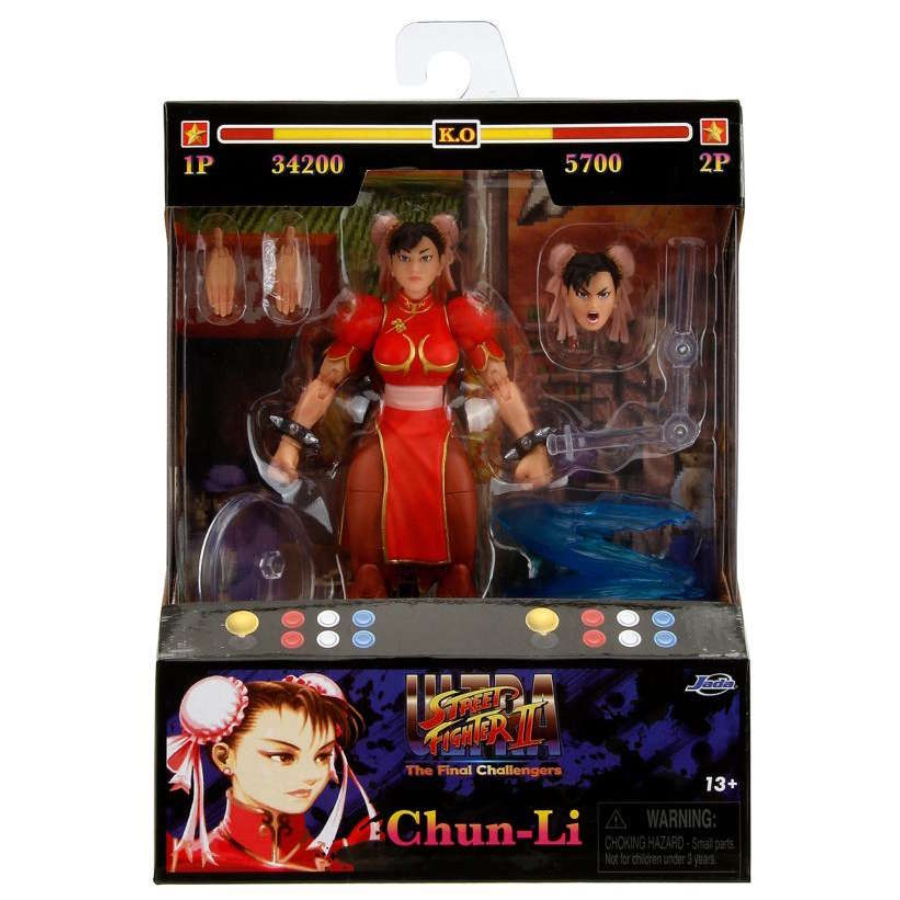 Jada Toys Street Fighter Chun Li Player 2 6 Inch Figure