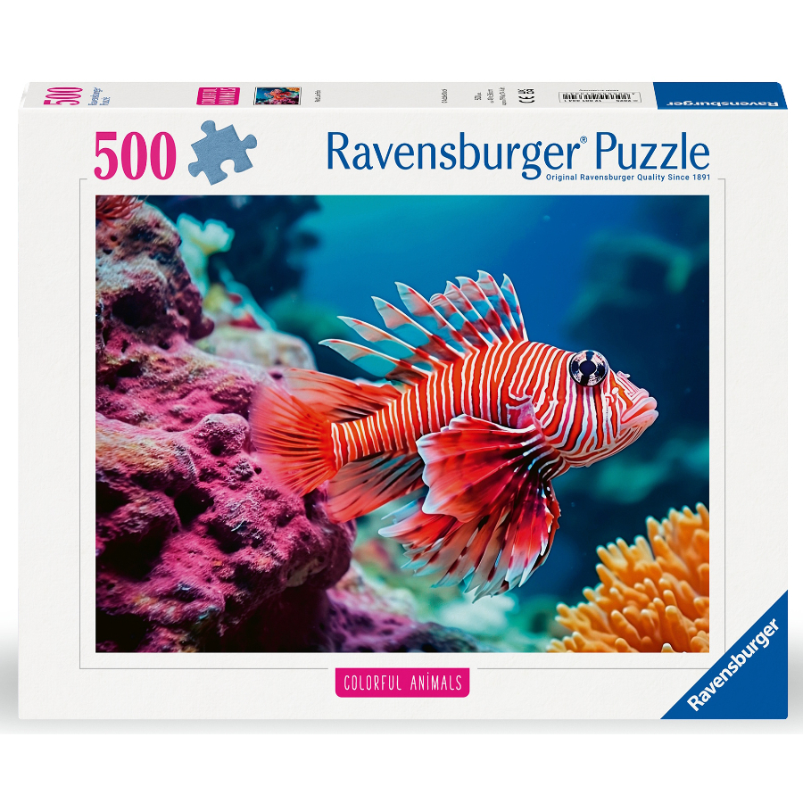 Ravensburger Puzzle 500 Piece Red Lionfish