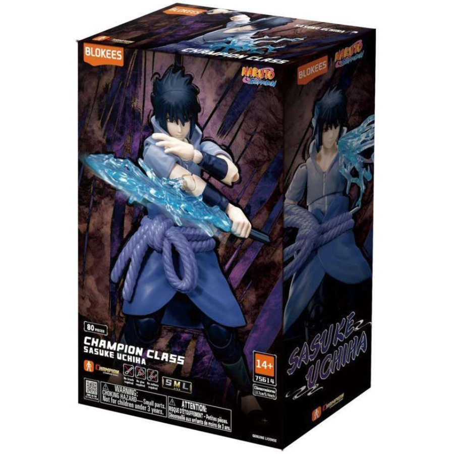 Blokees Model Kit Champion Class Naruto Shippuden Sasuke Uchiha