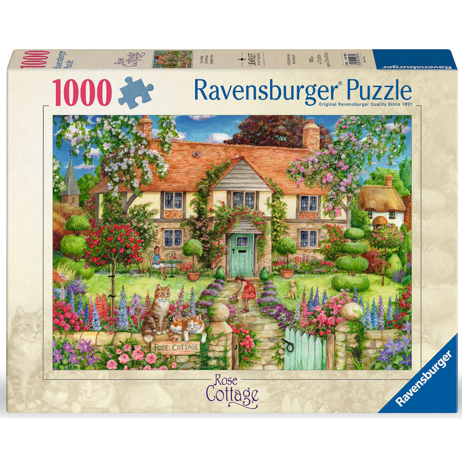 Ravensburger Puzzle 1000 Piece Rose Cottage