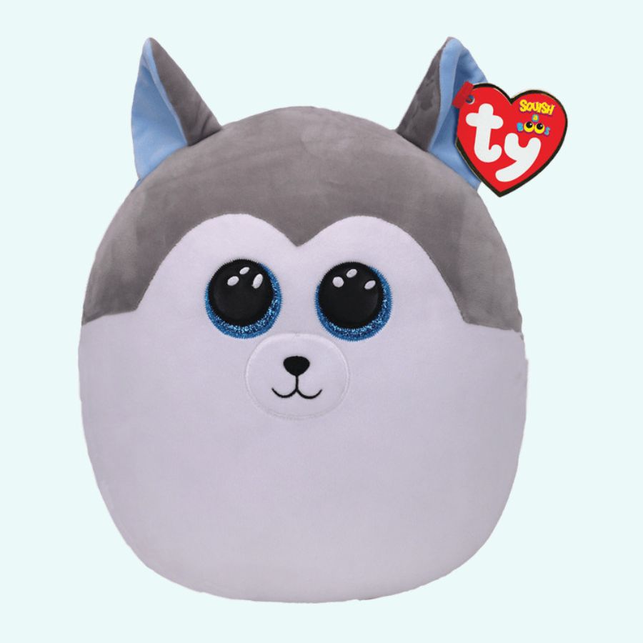 Beanie Boos Squish A Boo 10 Inch Slush Husky