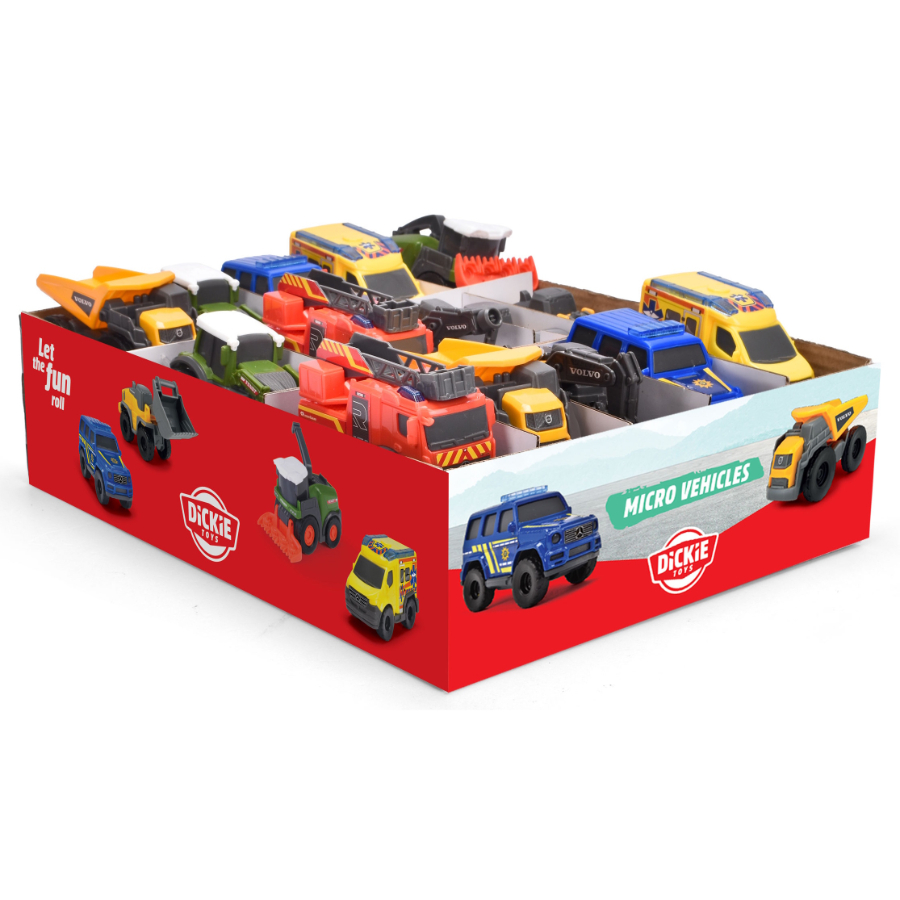 Dickie Toys Micro World Vehicle Assorted