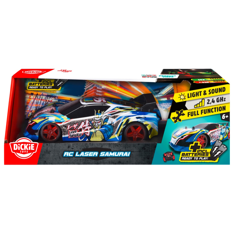 Dickie Toys Radio Control Laser Samurai Including Batteries