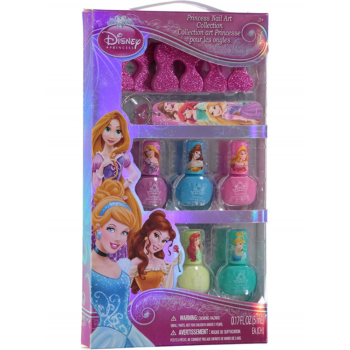 Disney Princess Nail Polish 5 Pack | Toy Brands A-K | Casey's Toys