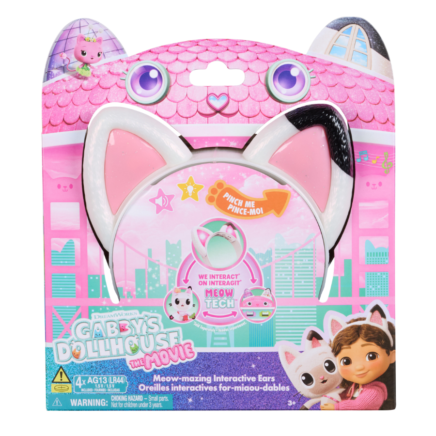 Gabbys Dollhouse Movie Interactive Musical Ears
