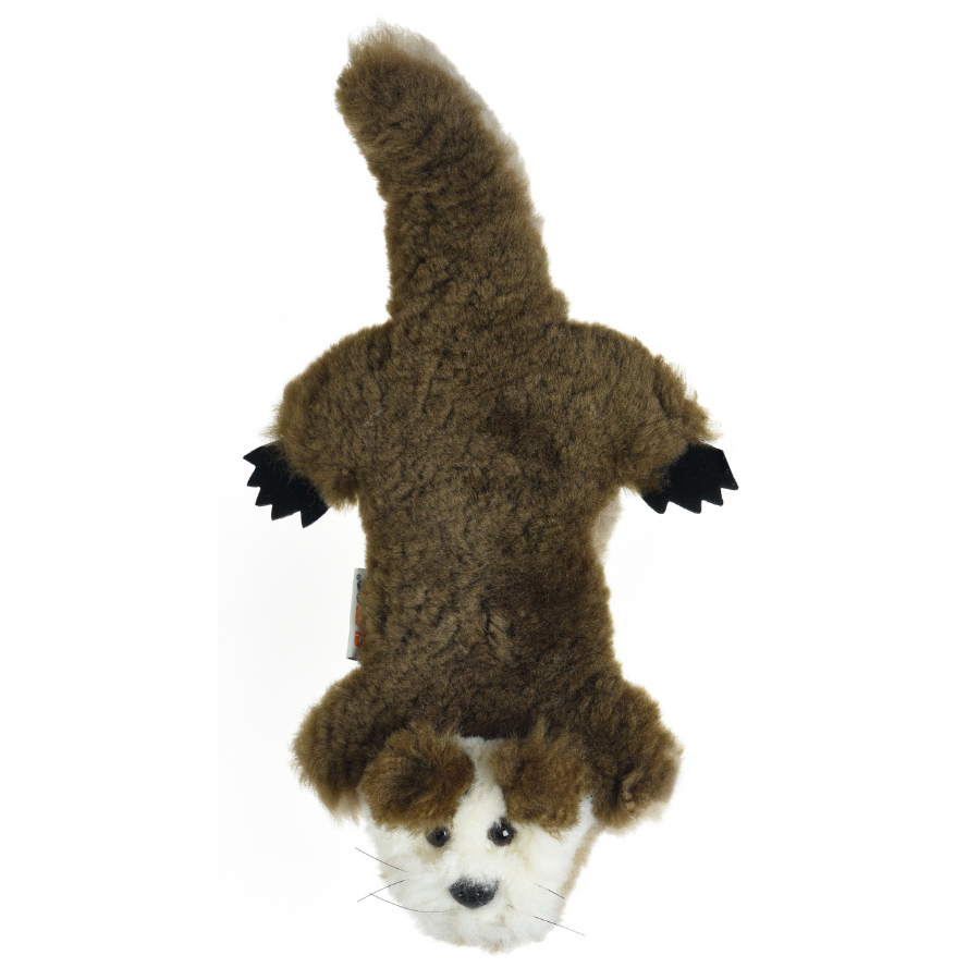 Flat Friends Sheepskin Plush Sea Otter