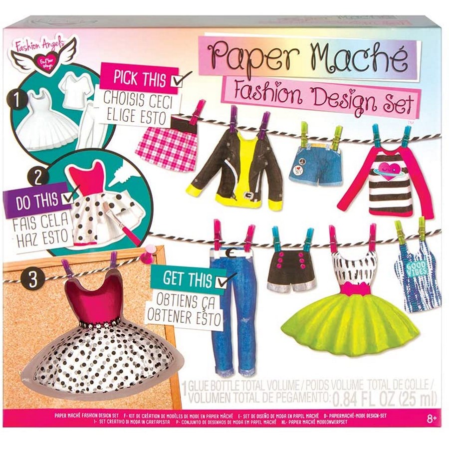 Fashion Angels Paper Mache Fashion Design Set