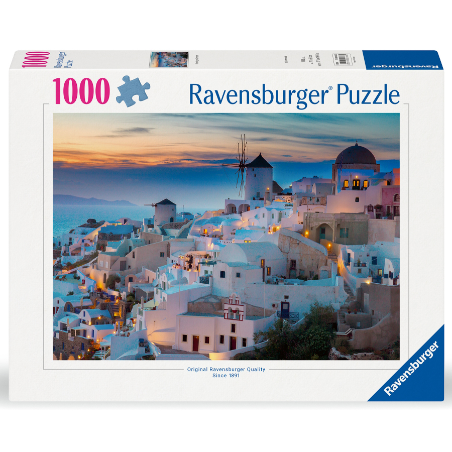 Ravensburger Puzzle 1000 Piece Santorini Cinque Terre SF