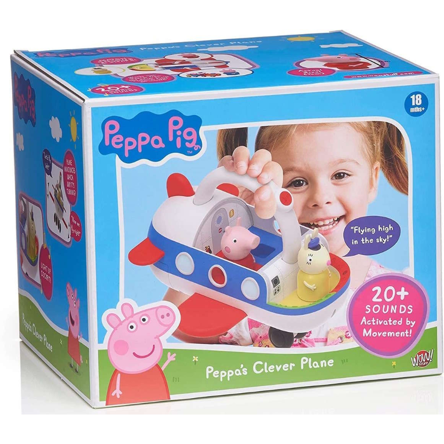 Peppa Pigs Interactive Clever Plane With Over 25 Lights & Sounds