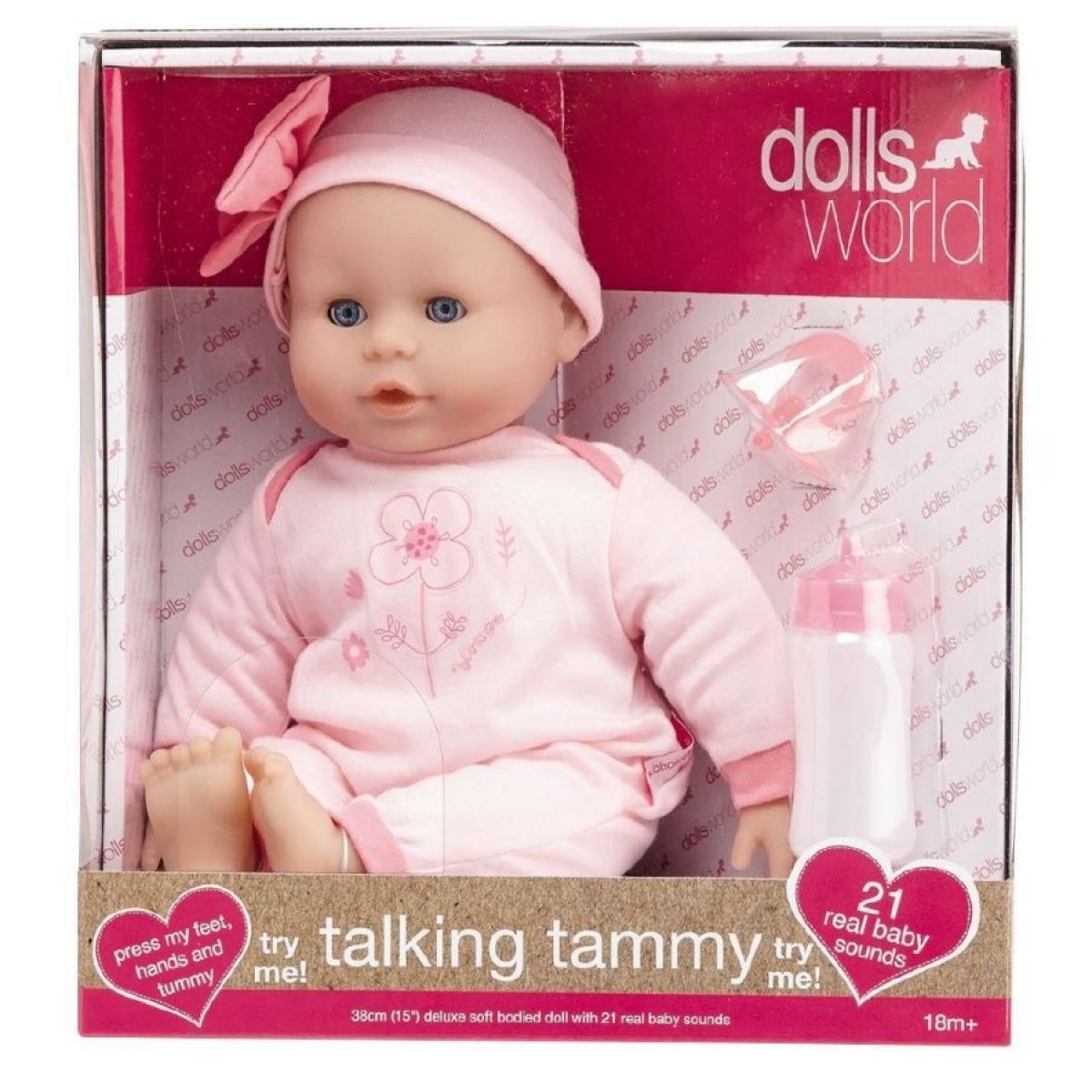 Dolls World 8105 Talking Tammy Doll 