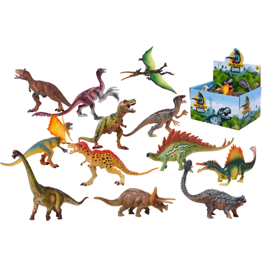 Nature World Dinosaur Figure 15cm - 17cm Assorted