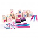 Wooden Stamp Set Good Vibes