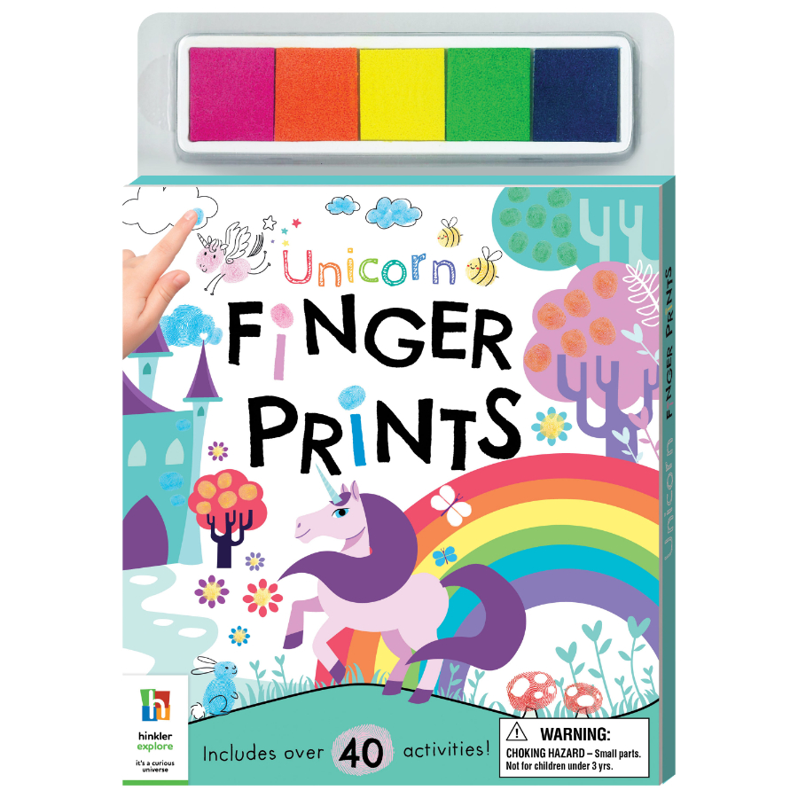 Finger Print Paint Kit Unicorn
