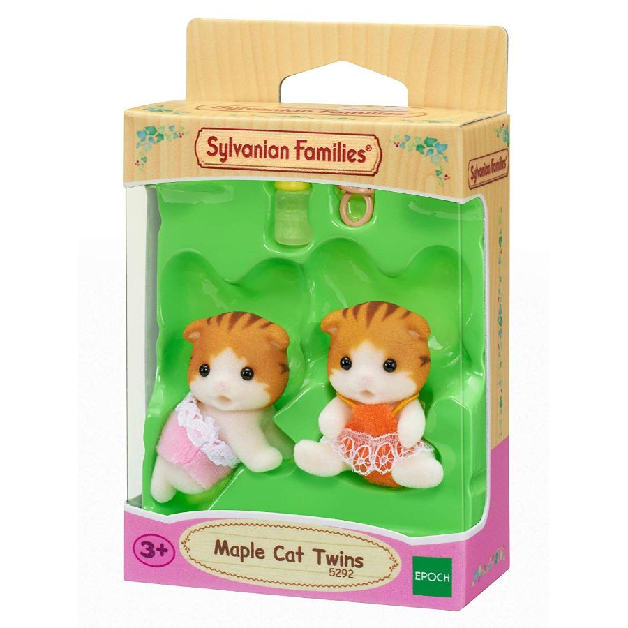 Sylvanian Families Maple Cat Twins
