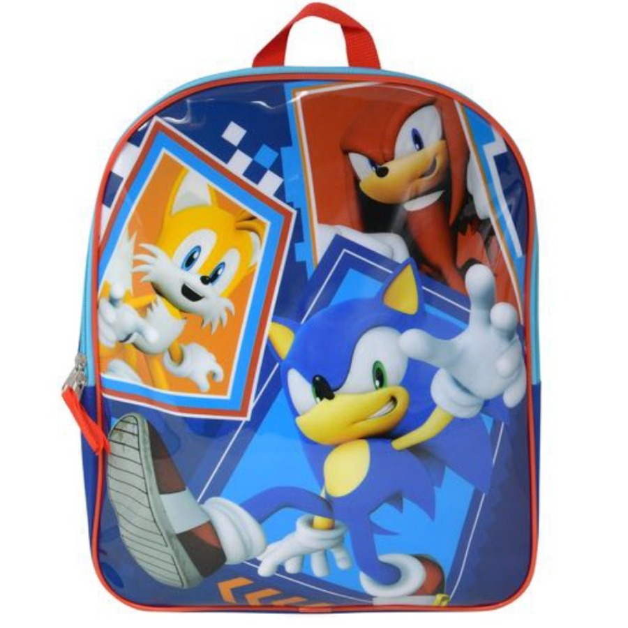 Kids Large Backpack Sonic The Hedgehog