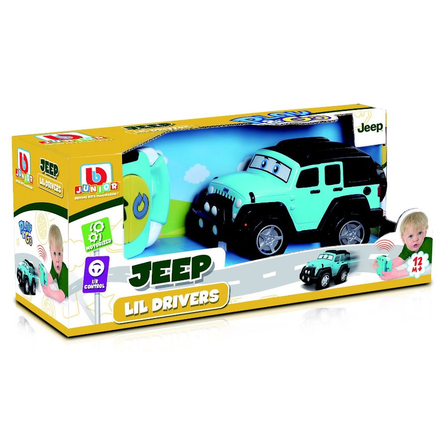 Bburago Radio Control Junior Jeep Wrangler Lil Driver Assorted