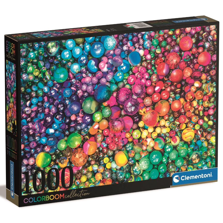 Clementoni 1000 Piece Puzzle Marvellous Marbles