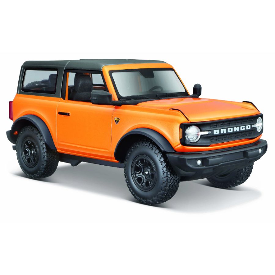 Maisto Diecast 1:24 2021 Ford Bronco 2 Door SUV Assorted