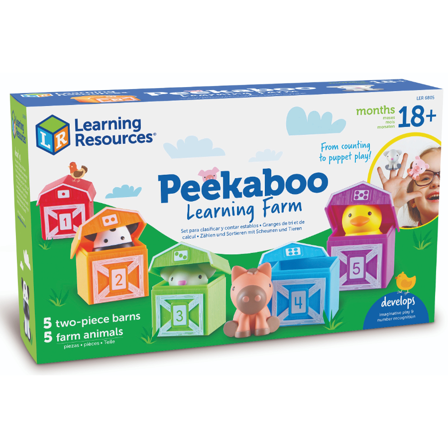 Learning Resources Peekaboo Learning Farm