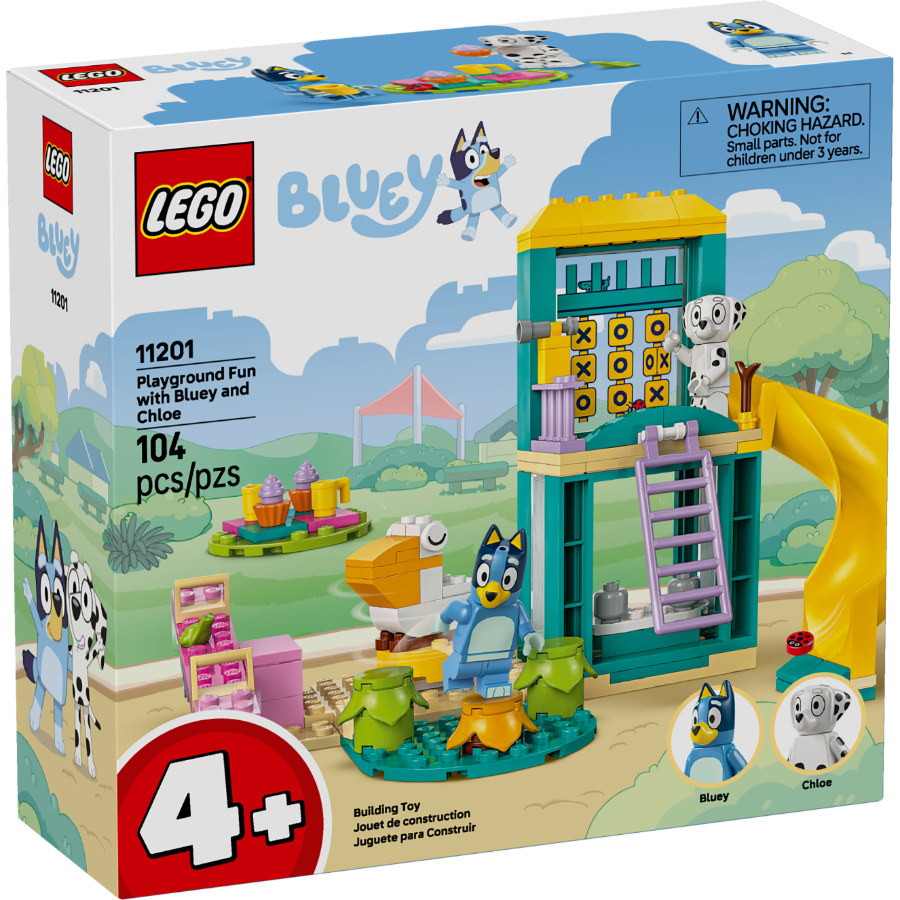 LEGO Bluey Playground Fun With Bluey & Chloe 4+ Set
