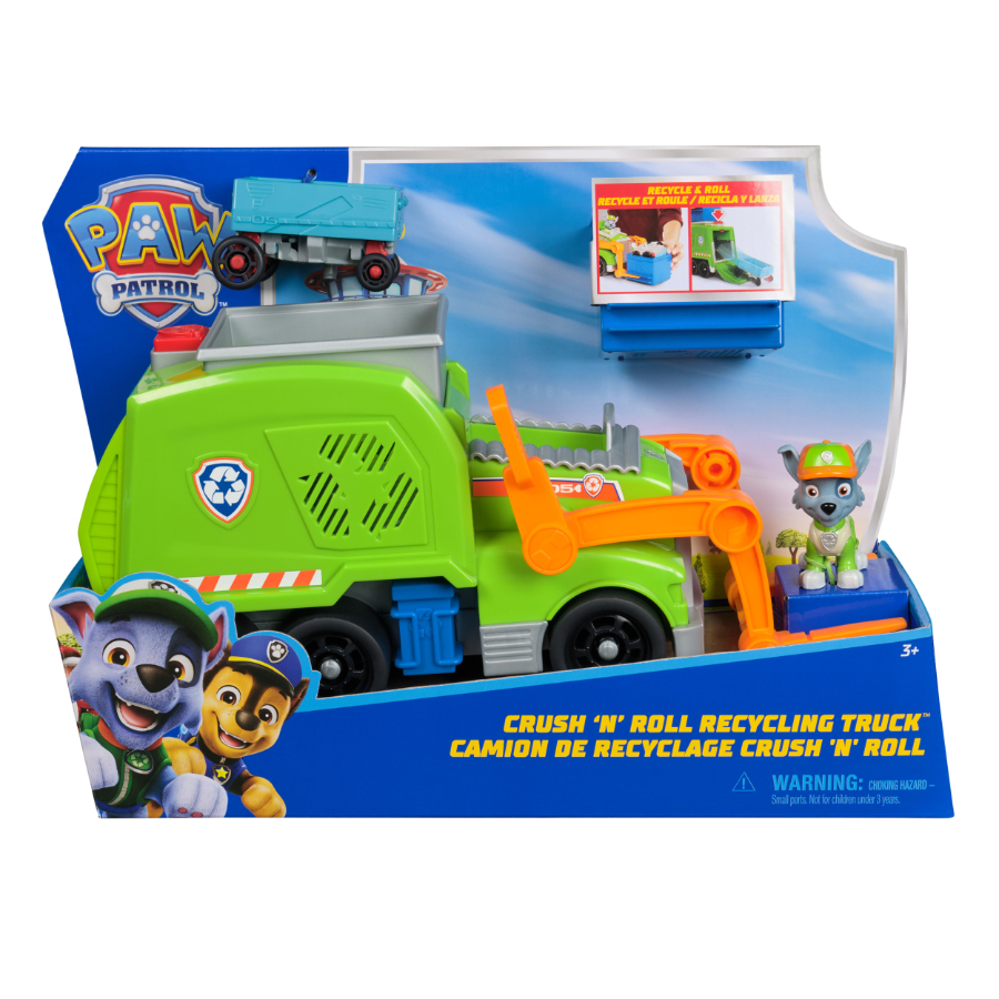 Paw Patrol Crush N Roll Recycling Truck